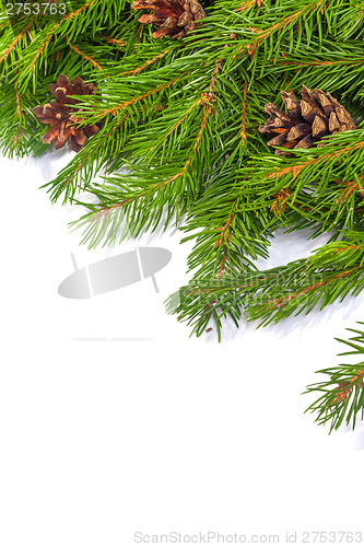 Image of Christmas background. Eve framework