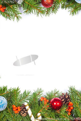 Image of Christmas background. Eve framework