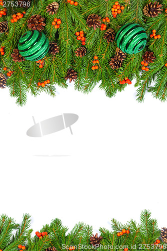 Image of Christmas background. Eve framework