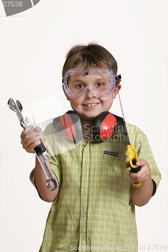 Image of Young Handyman