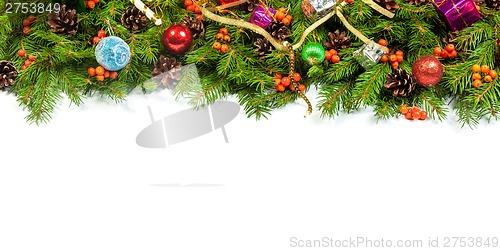 Image of Christmas background. Eve framework