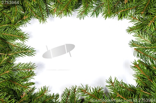 Image of Christmas background. Eve framework