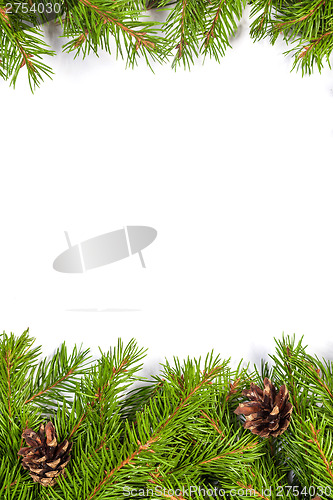 Image of Christmas background. Eve framework