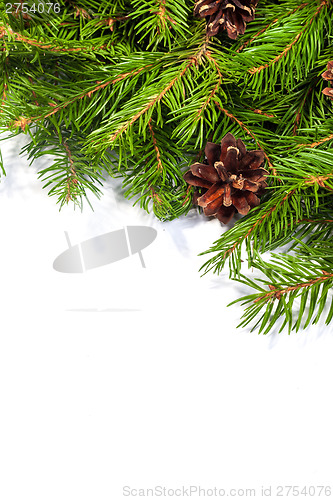 Image of Christmas background. Eve framework