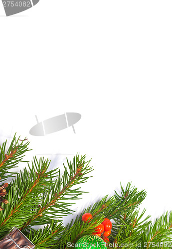 Image of Christmas background. Eve framework
