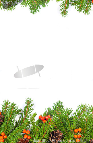 Image of Christmas background. Eve framework