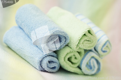 Image of Rolls of towels