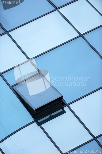 Image of Abstract picture of a modern building