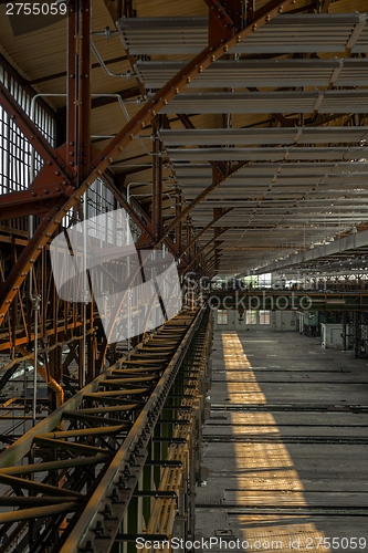 Image of Large industrial hall of a repair station