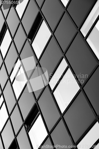 Image of Abstract picture of a modern building
