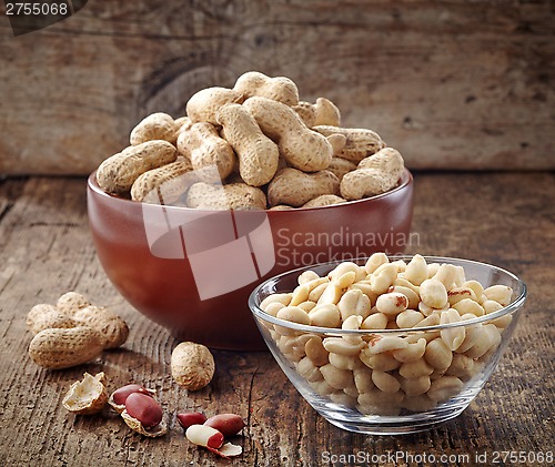 Image of various peanuts