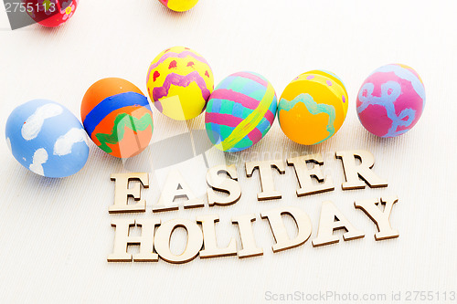 Image of Painted easter egg