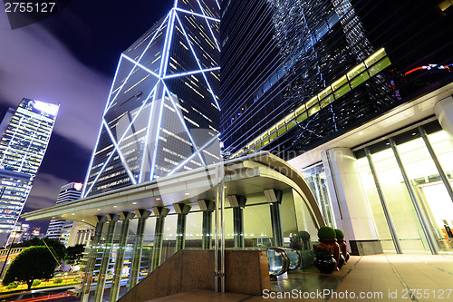Image of Business district in Hong Kong