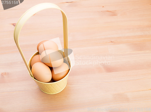 Image of Egg in bucket