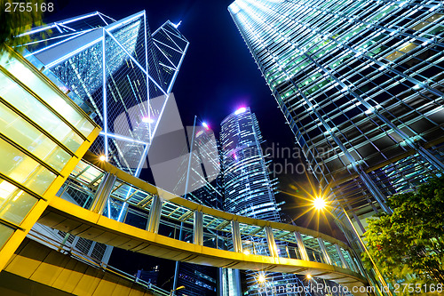 Image of Commercial district in Hong Kong