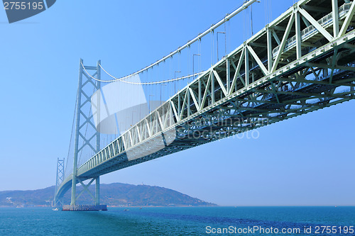 Image of Suspension bridge in Kobe 