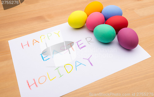 Image of Easter holiday concept