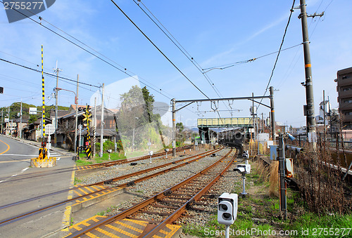 Image of Railway in Kyoto city