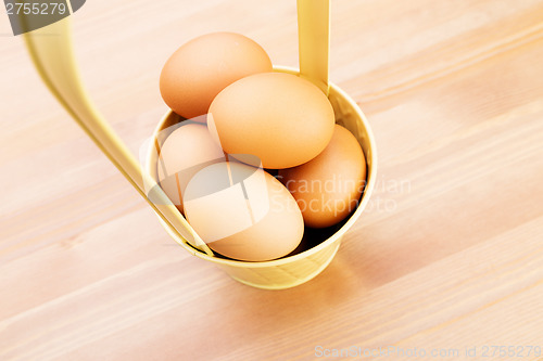 Image of Egg in bucket