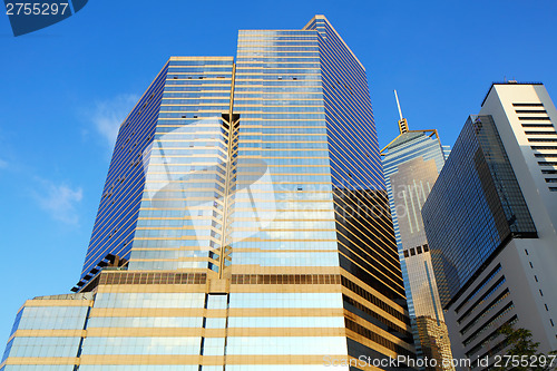 Image of Office building to sky