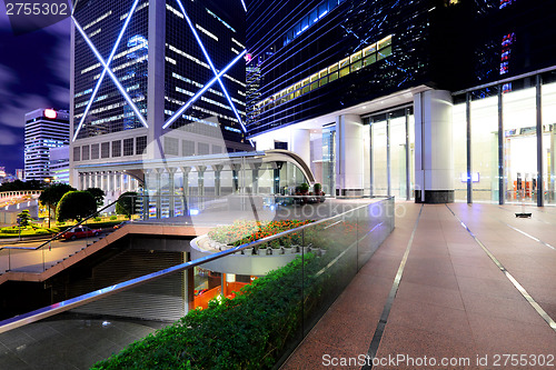 Image of Business district in Hong Kong