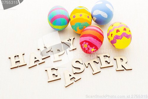 Image of Colourful easter egg
