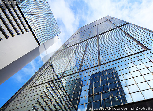 Image of Office building to sky