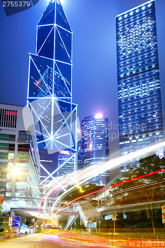 Image of Hong Kong city traffic