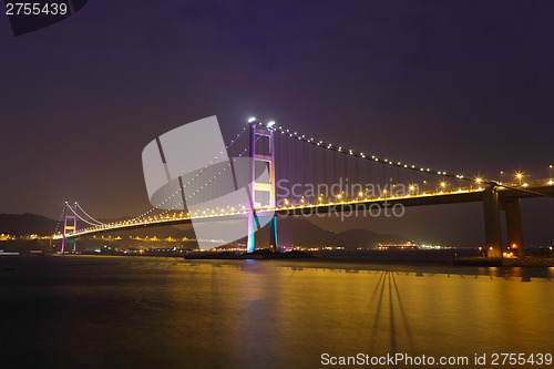 Image of Suspension bridge in Hong Kong