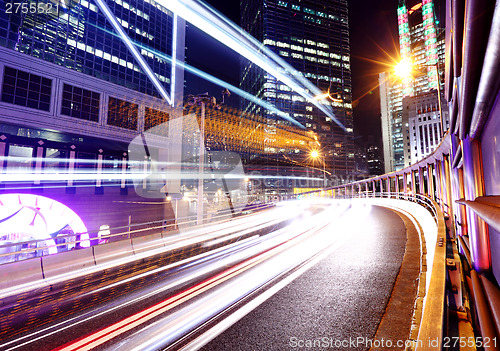 Image of Busy traffic in Hong Kong