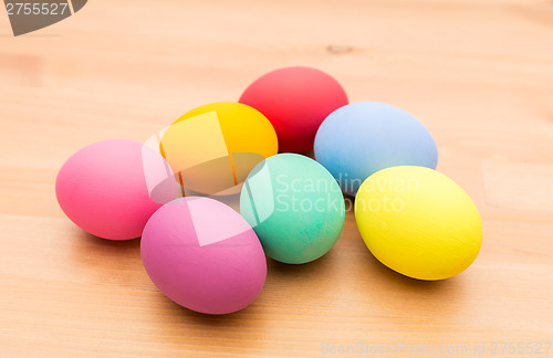 Image of Colourful easter egg