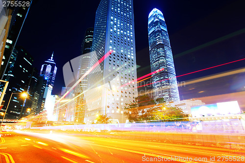 Image of Busy traffic in Hong Kong