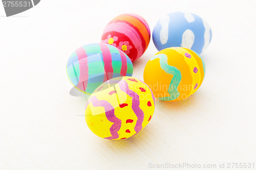 Image of Colourful easter egg