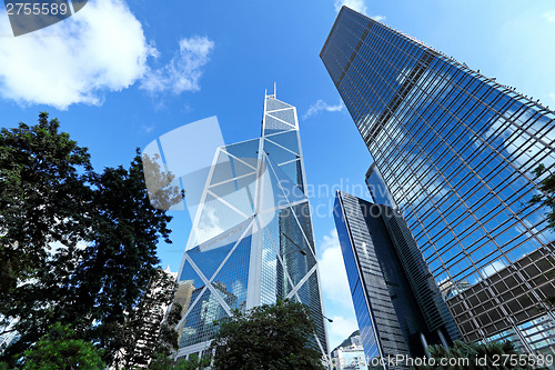 Image of Commercial district in Hong Kong