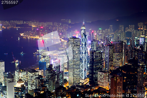 Image of Hong Kong downtown