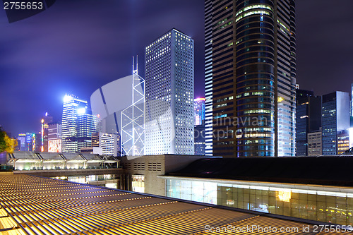 Image of Commercial district in Hong Kong