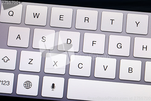 Image of Qwerty keyboard