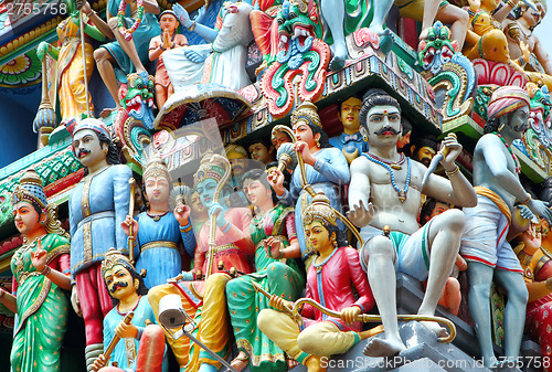 Image of Sri Mariamman temple in Singapore 