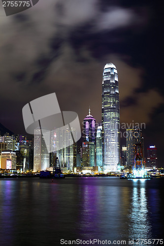 Image of Hong Kong at night