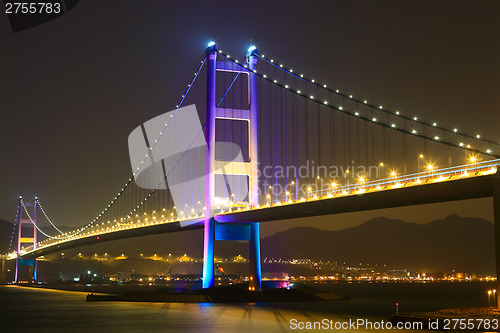 Image of Suspension bridge in Hong Kong