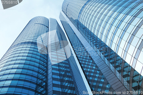 Image of Corporate building from low angle view