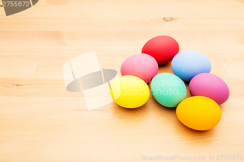 Image of Colourful easter egg