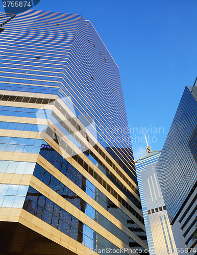 Image of Modern building from low angle view