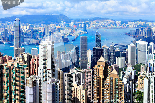 Image of Hong Kong downtown