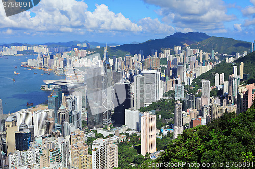 Image of Hong Kong downtown