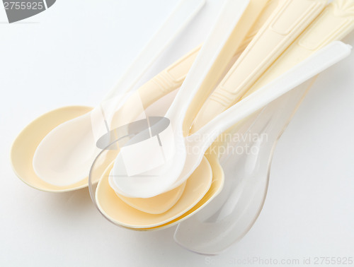 Image of Disposal plastic spoon