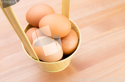Image of Egg in bucket