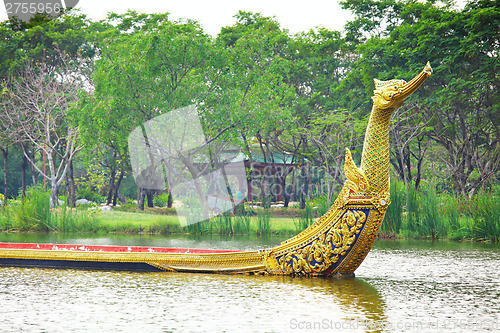 Image of Dragon boat in Thailand