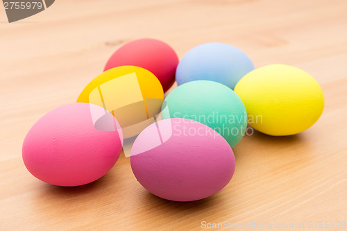 Image of Colourful easter egg