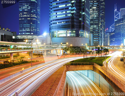 Image of Busy traffic in Hong Kong